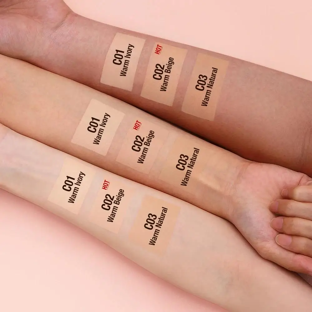 Liquid Foundation Cream 30ml Full Coverage Makeup Base SPF30 Waterproof Long Lasting Concealer Smooth Matte Finish - Image 5